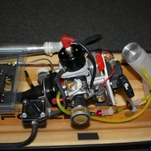 Zenoah Power and Riggings for V-Bottom Boat